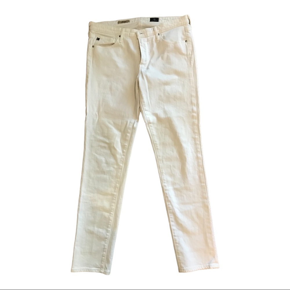 AG Prima Jean in White, Size 30